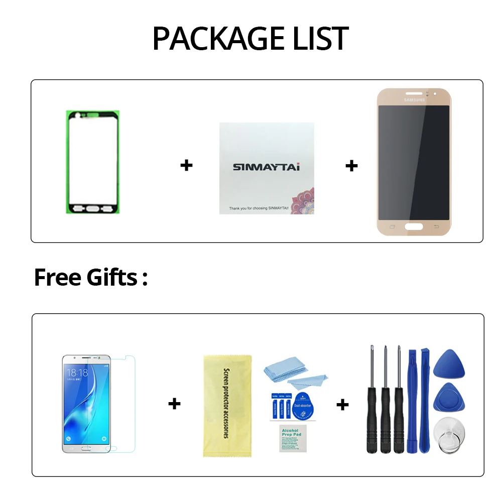 Активно-матричные осид, J120 ЖК-дисплей для samsung Galaxy J1 J120F J120DS J120G J120M J120 ЖК-дисплей Дисплей кодирующий преобразователь сенсорного экрана в сборе Замена