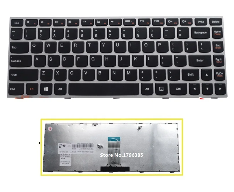 SSEA Новая Клавиатура США для Lenovo G40 g40-30 g40-45 G40-70 G40-75 G40-80 черная клавиатура