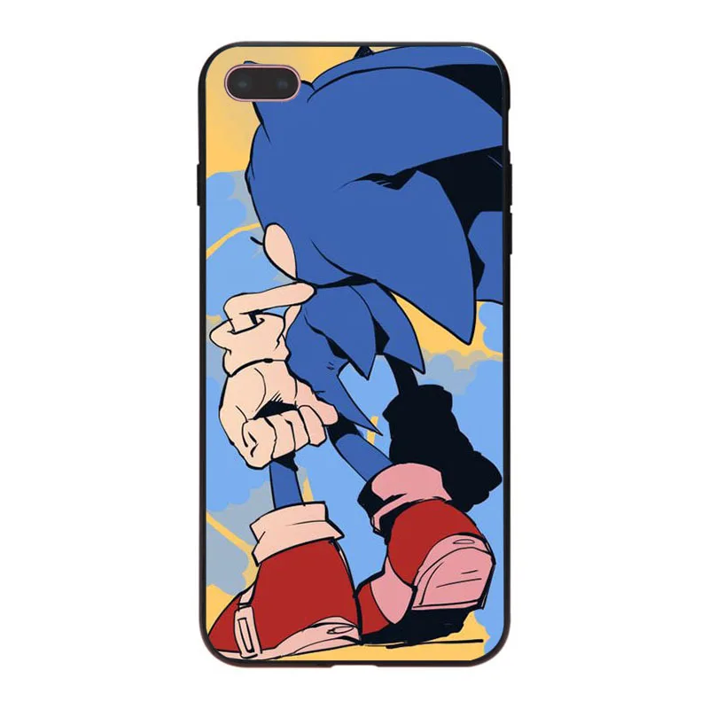 MaiYaCa Sonic Diy роскошный высококачественный защитный корпус телефона для iPhone 8 7 6 6S Plus X XS XR XSMax 5 5S SE Coque Shell