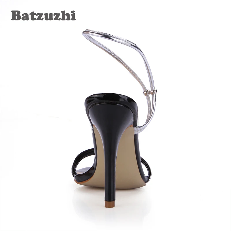Batzuzhi 2018 Fashion Sandalias Women 10cm Heels Gladiator Sandals Summer Designer Sandal Shoes Big Size 34-43 | Обувь