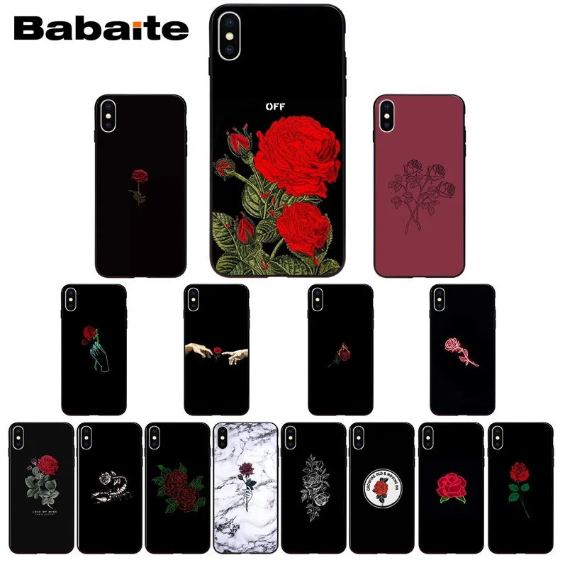 Babaite cool розовое красочные милые аксессуары для телефона чехол Apple iPhone 8 7 6 6S Plus X XSMAX