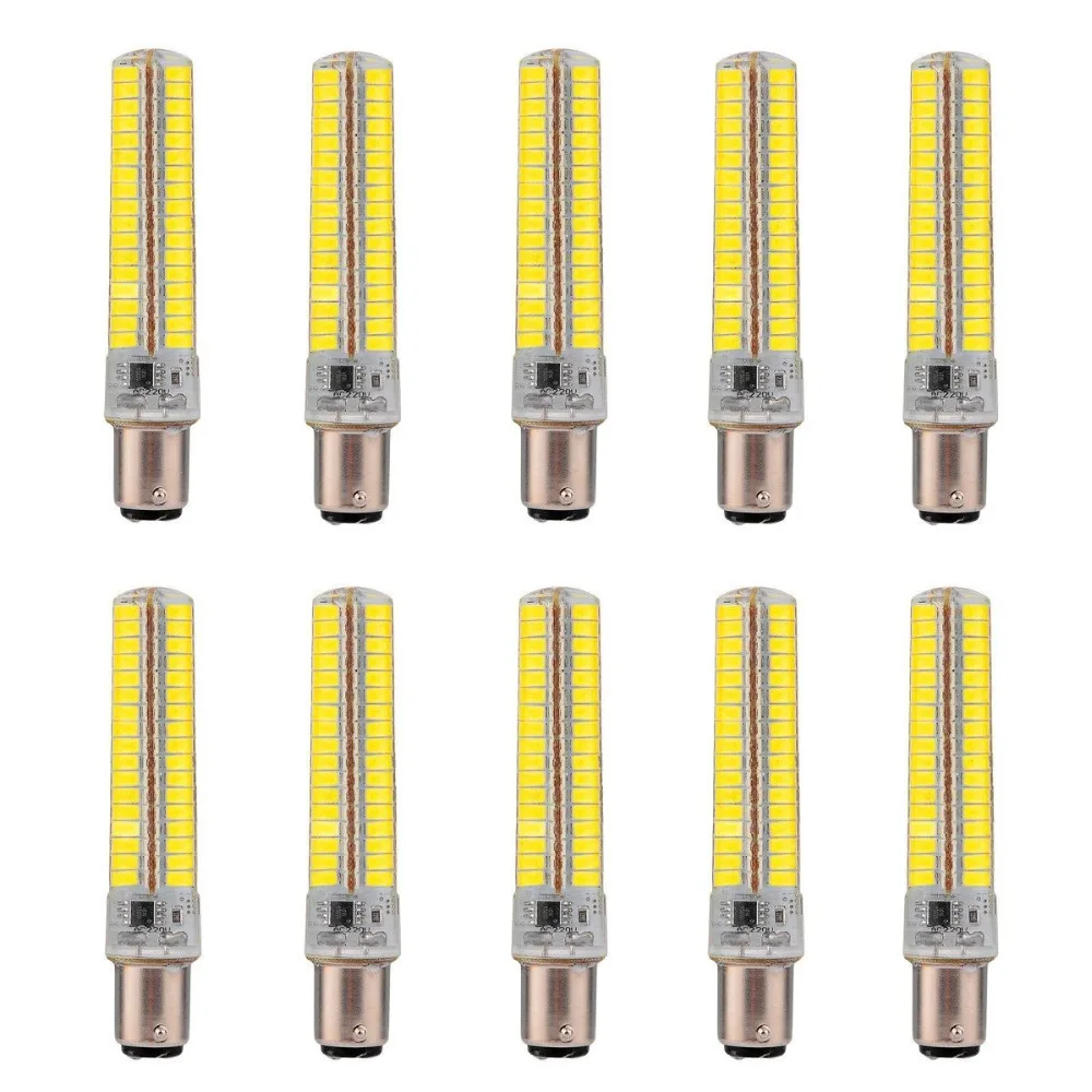 136 SMD 5730 600-700 LM теплый белый холодный Кукуруза лампы AC 110 В/AC 220 В затемнения BA15D 7 Вт |