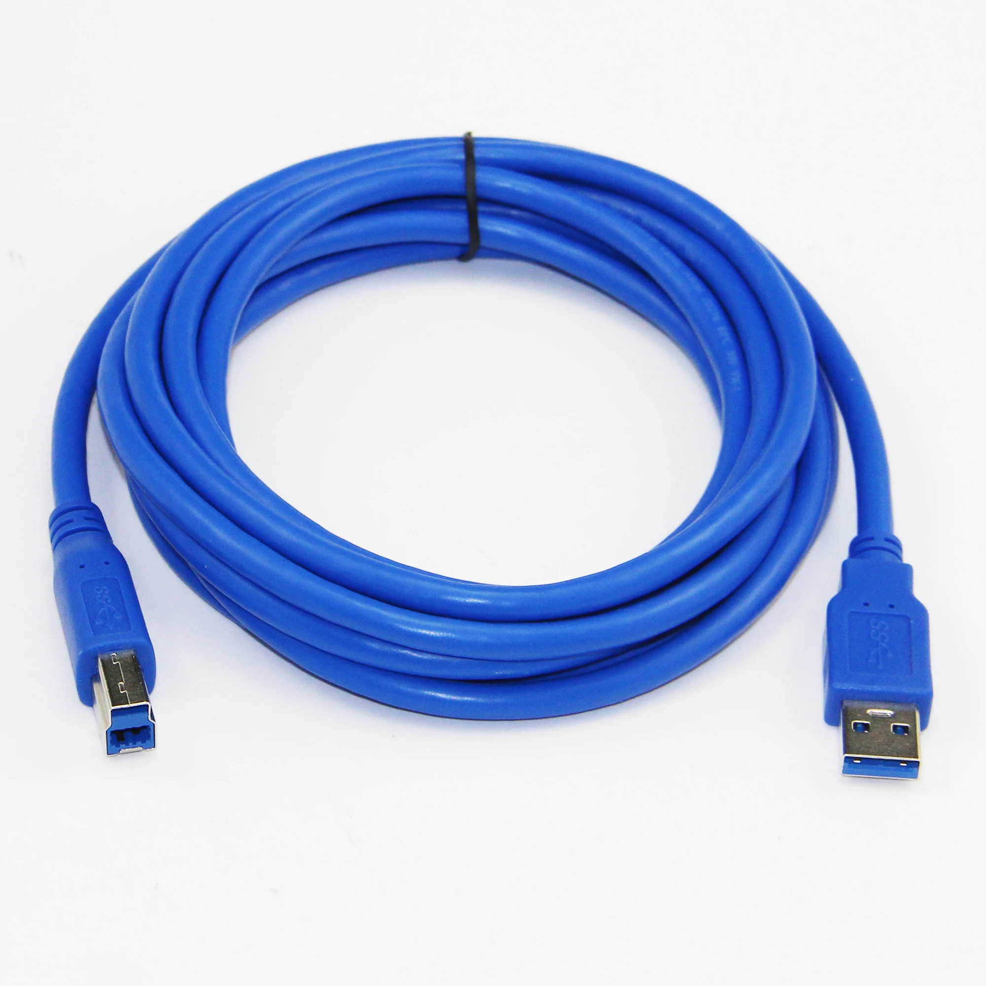 Кабель для принтера Bochara USB 3 0 кабель типа Папа папа Тип B из фольги + Плетеный