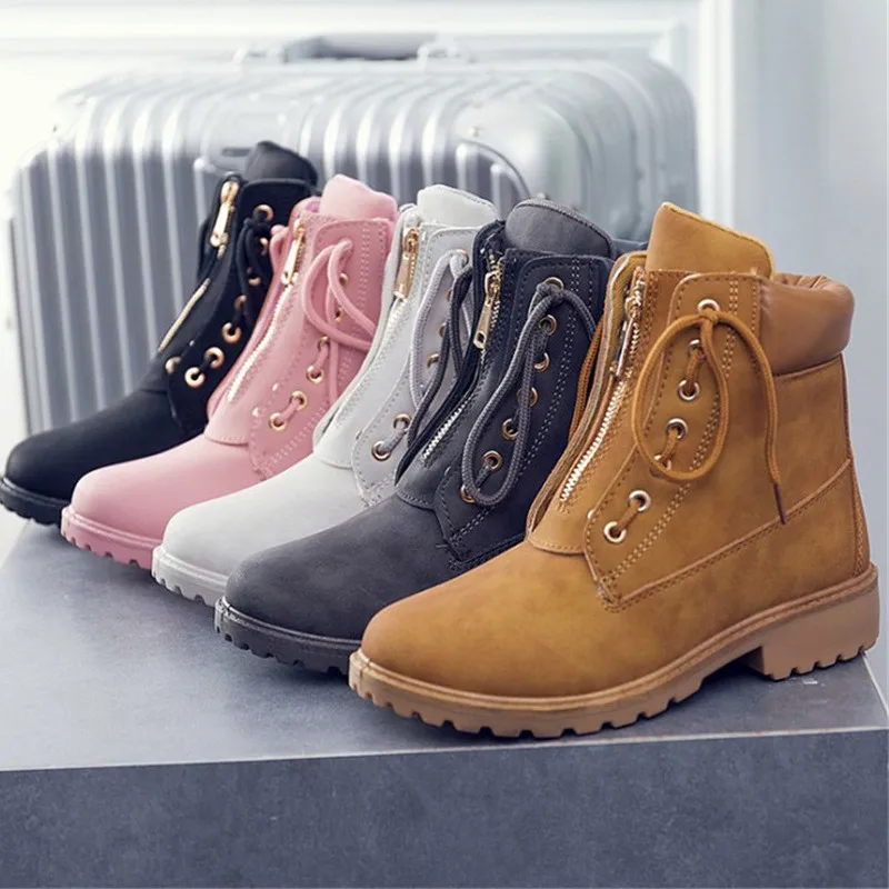 Женские ботильоны на платформе большие размеры Осень-зима 2018 | Обувь