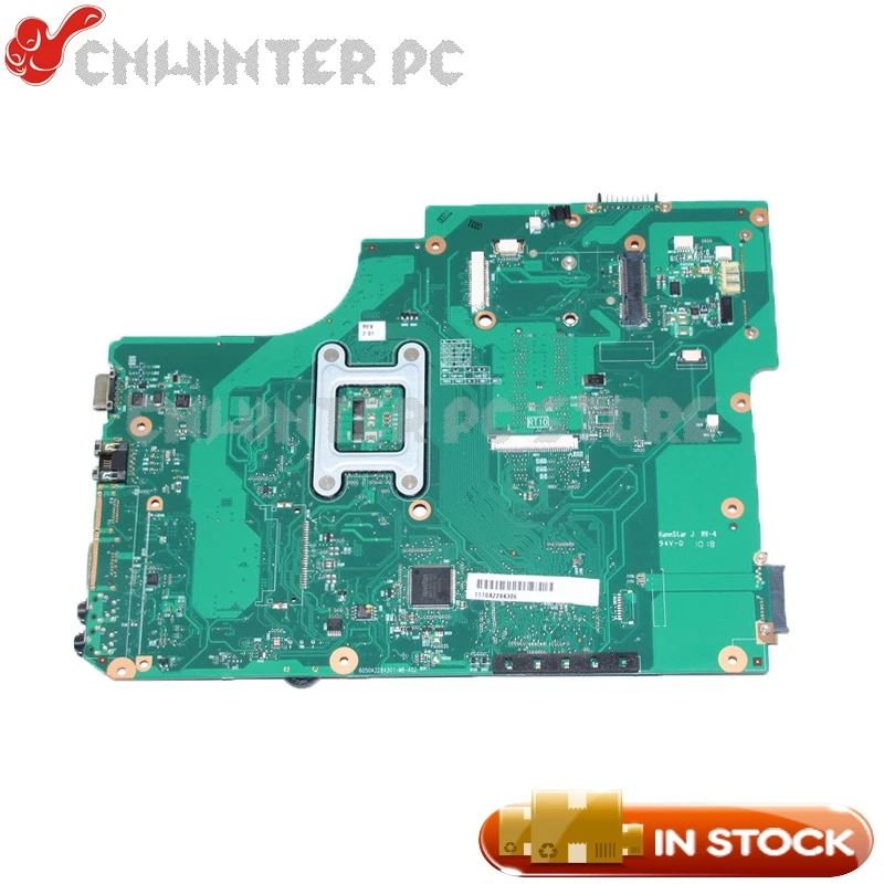 Материнская плата NOKOTION V000185590 для ноутбука Toshiba Satellite L505 материнская HM55 DDR3 6050A2284301 MB