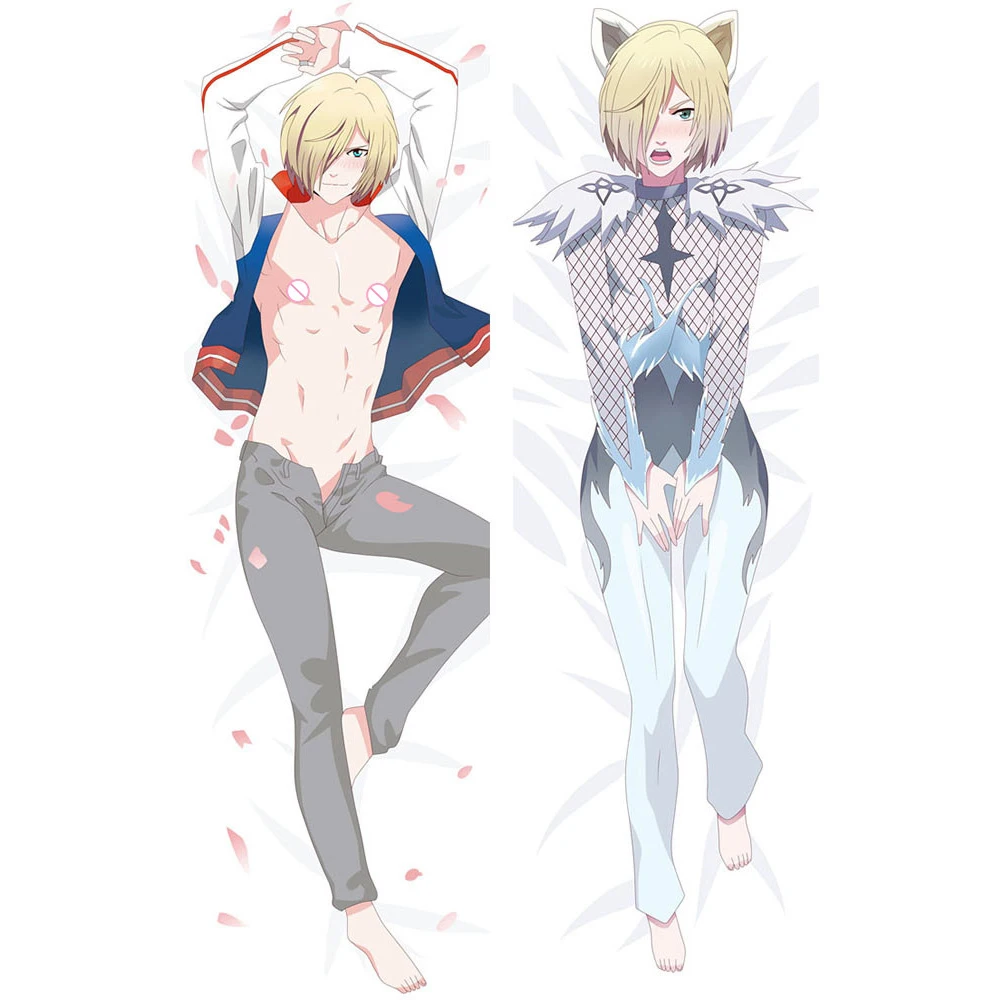 Японское аниме Юри! На льду обнимающаяся подушка крышка Чехол Наволочка для