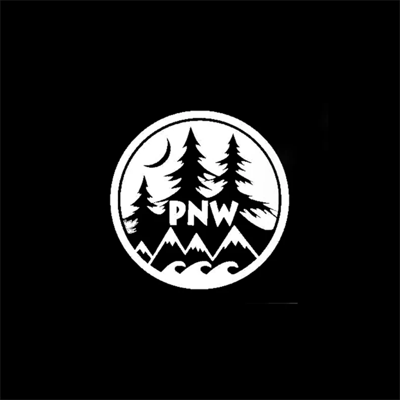 PNW горы Наклейка Искусство Прайд автомобильные наклейки бампер