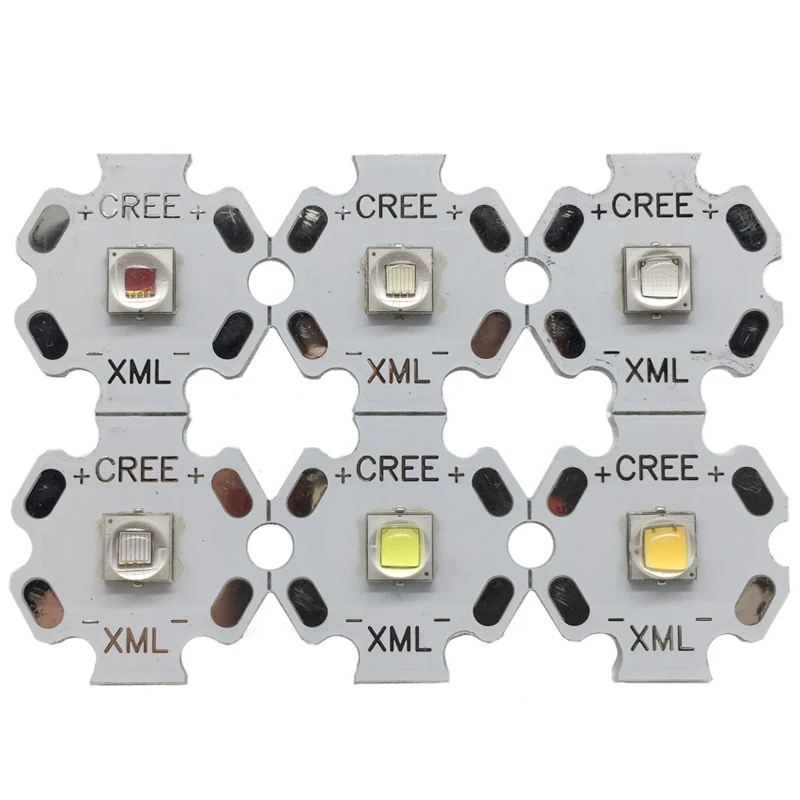 1 шт CREE XML2 светодиодный XM L2 диод T6 U2 10 Вт белый Нейтральный Теплый Белый свет