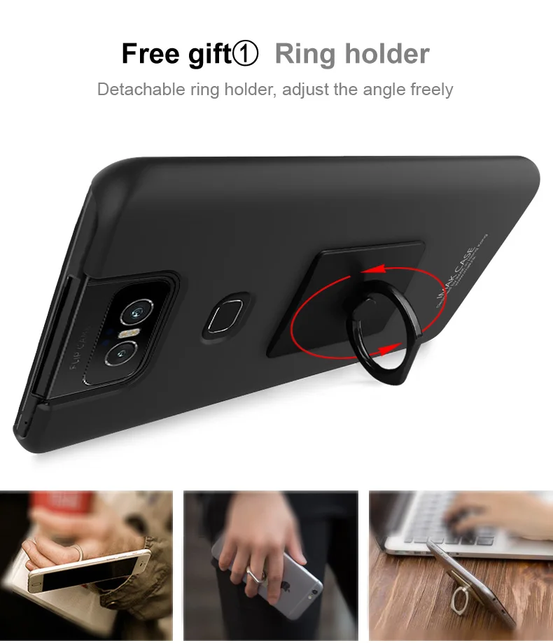 Для Asus ZenFone 6 ZS630KL чехол IMAK матовый чехол для ПК Жесткий Чехол чехол s для Asus ZenFone 6 ZS630KL 6,4''
