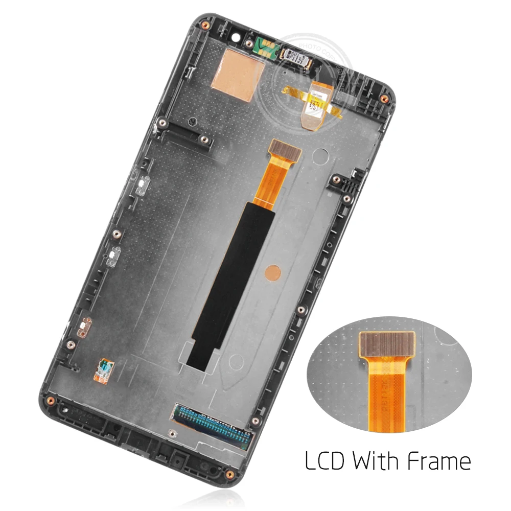 Протестированный Оригинальный сенсорный ЖК экран 6 дюймов 1280x720 для Nokia Lumia 1320 с