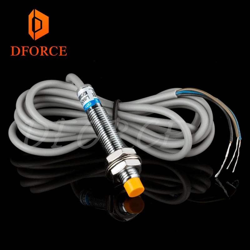 Индуктивный датчик приближения DFORCE M8 DC5V 3 проводной 2 мм для 3D принтера Z зонд