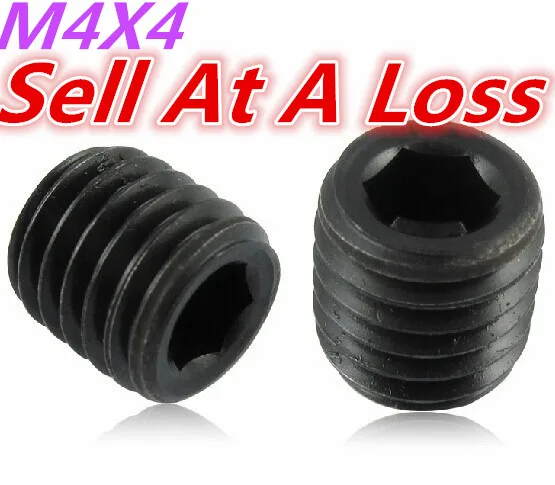 

10pcs K773 Small Set Screw M4X4 Inner Hexagon Screw Coupling Fastening Screw DIY Model Making Sell At A Loss USA Belarus