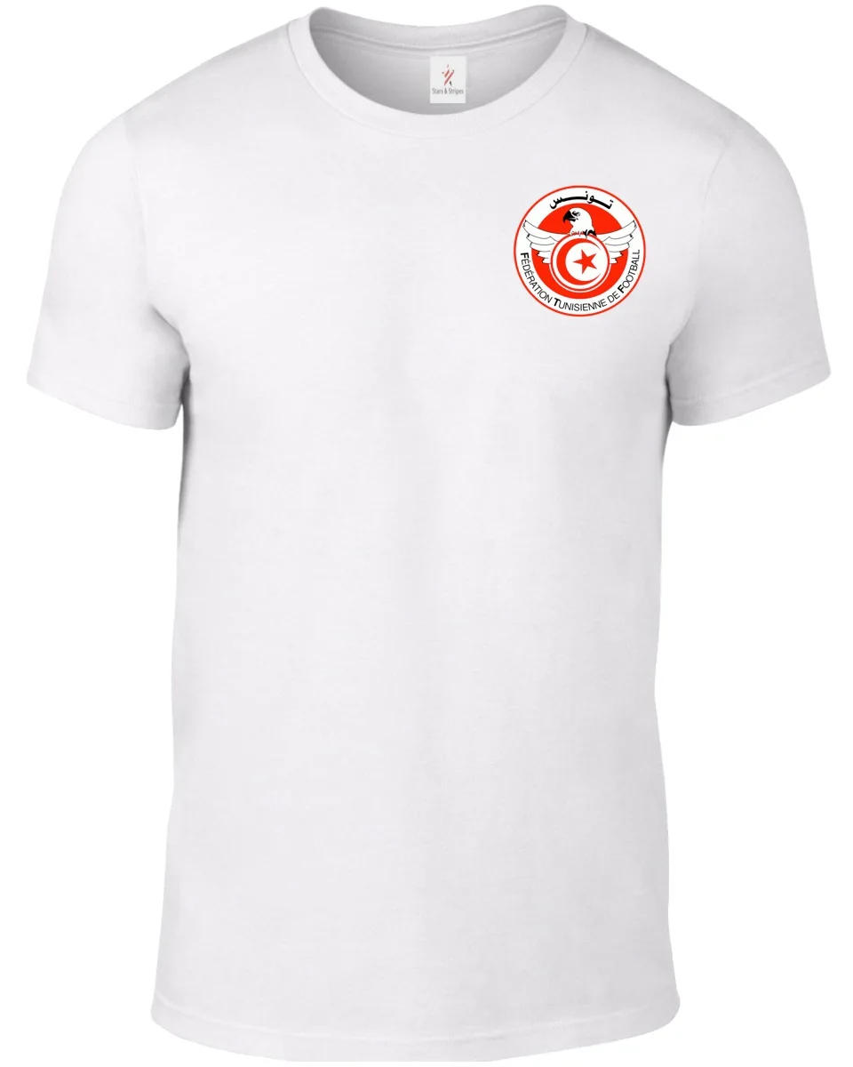 Футболка Тунис 2019 Мужская футболка легендарный футболист новая летняя модная
