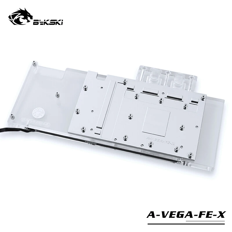 Водный блок BYKSKI для AMD/MSI/GIGABYTE/SAPPHIRE/XFX Radeon RX Vega 56/64 absence Edition/полноразмерный