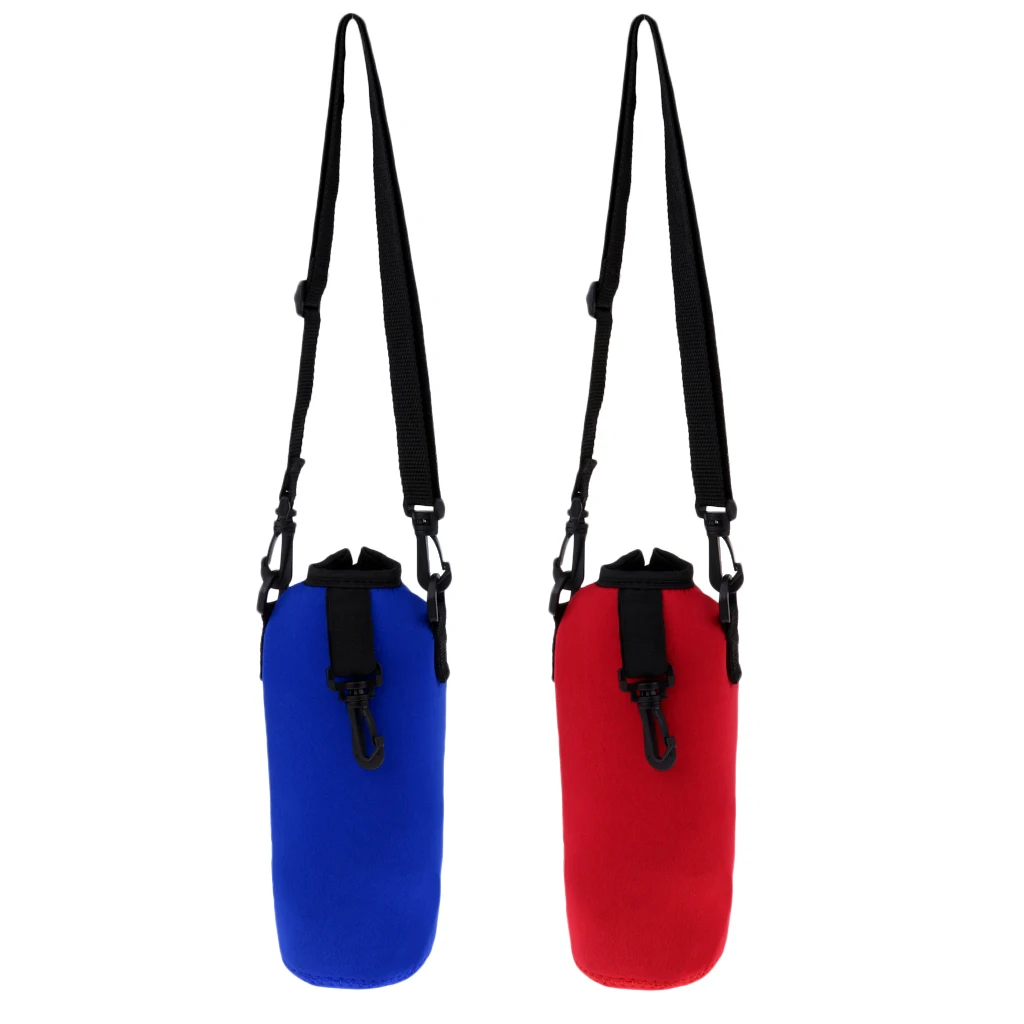 Perfeclansports Store-2pcs Спортивная бутылка для воды держатель рукав сумка неопрен сумка чехол 750 мл