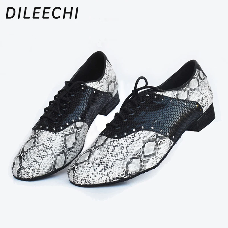 DILEECHI/Новинка современные танцевальные туфли Мужская обувь для взрослых