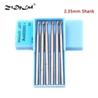 ZtDpLsd 2,35 мм хвостовик 0,6-2,3 мм прецизионные буры из карбида вольфрама фреза вращающийся инструмент инвертированная лестница нож для резьбы