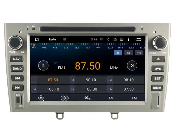 Android 9 0 автомобильный аудио dvd плеер для PEUGEOT 408 2010 2011 gps Автомобильный