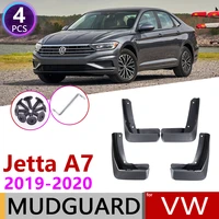 4pcs front rear car mudflap for volkswagen vw jetta a7 mk7 7 20192020 fender mud flaps guard splash flap mudguards accessories
