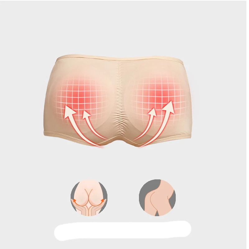 Поддельные задницы женские ягодицы и бедра Enhancer попой мягкий нижнее белье трусики тело Shaper Бесшовные попки лифтинг трусики Boyshorts Корректирующее белье