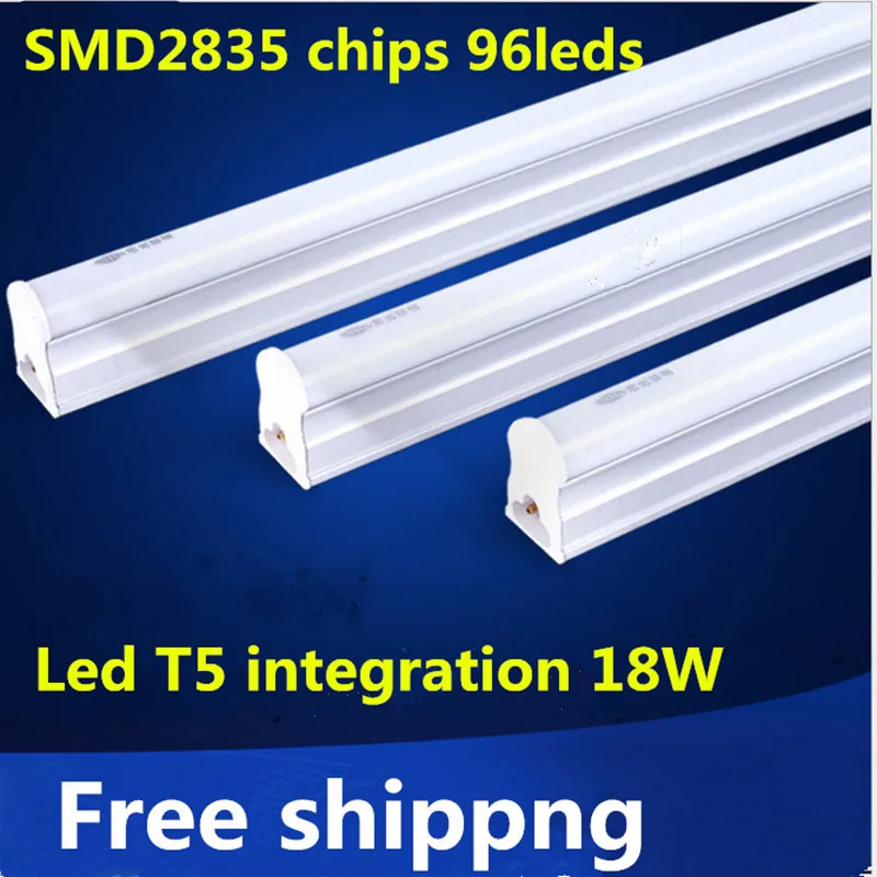 Светодиодная интегрированная трубка T5 30 шт./лот 600 мм/6w10w14w18w SMD2835 0 3 м 1 2 м|led tube