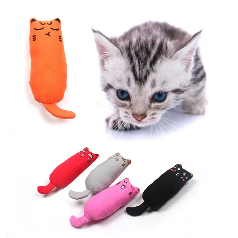 15 см милые подушки детские царапинам Crazy Cat кикер кошка игрушка Зубы шлифовальные