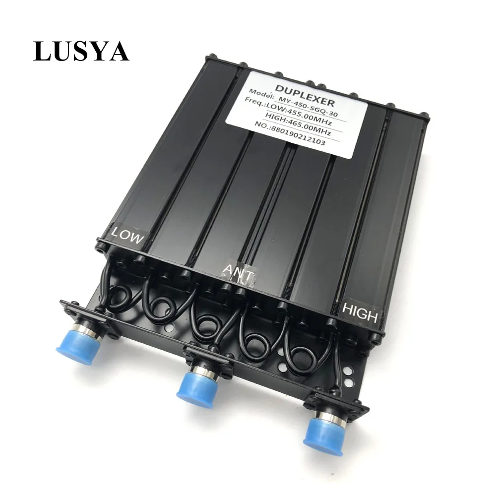 Lusya 30 Вт UHF DUPLEXER для репитер 400 ~ 520 МГц Duplexer T0269|Усилители мощности| |