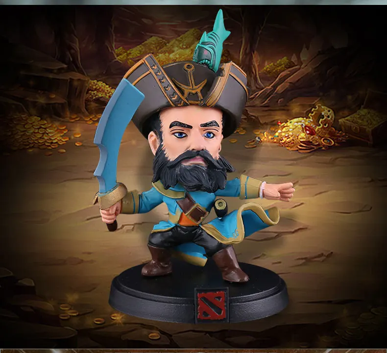 7 шт. игра Dota 2 SLARK крошечные Doom в штучной упаковке ПВХ Фигурки Коллекция dota2 игрушки руки сделать игрушки подарок для мамы
