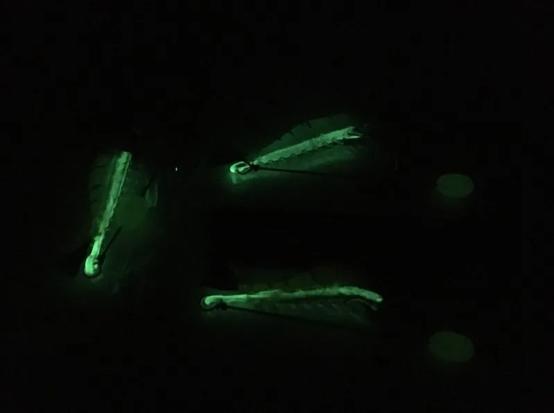 3 шт./лот рыболовная приманка со встроенным крючком светящаяся набор наживки из