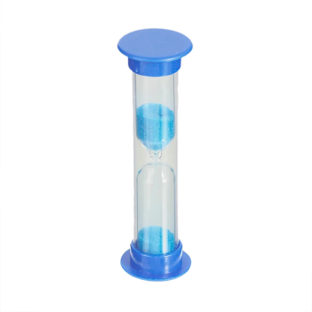 1 PC 2 Minutes Hourglass Sandglass Sand Clock Timers Desktop Creative Gifts Green / Blue 8.6x2.5cm | Дом и сад