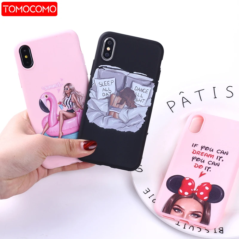 Модный мягкий силиконовый чехол для iPhone 12 11 8 8Plus X XS Max 7 7Plus | Мобильные телефоны и