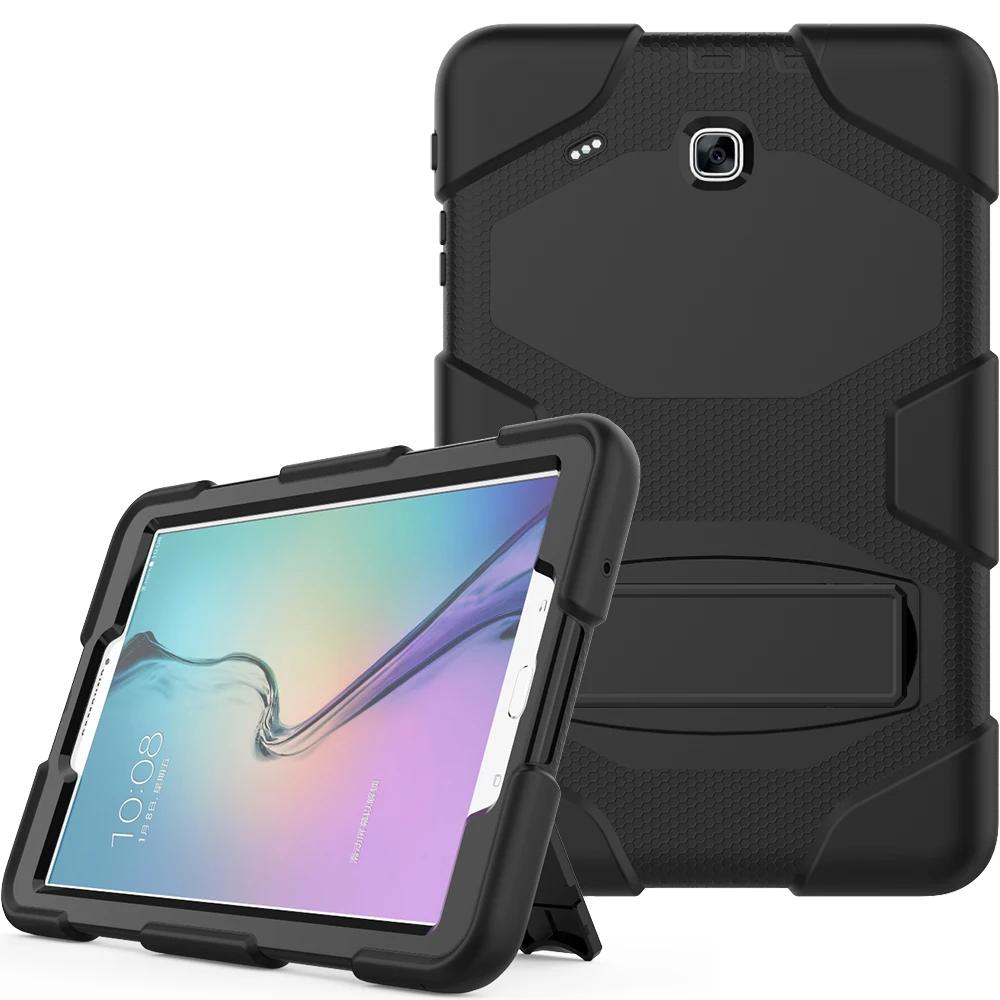 Tab E 9 6 &quotSM T560 чехол для детей безопасный сверхмощный Мягкий силикон + PC задняя