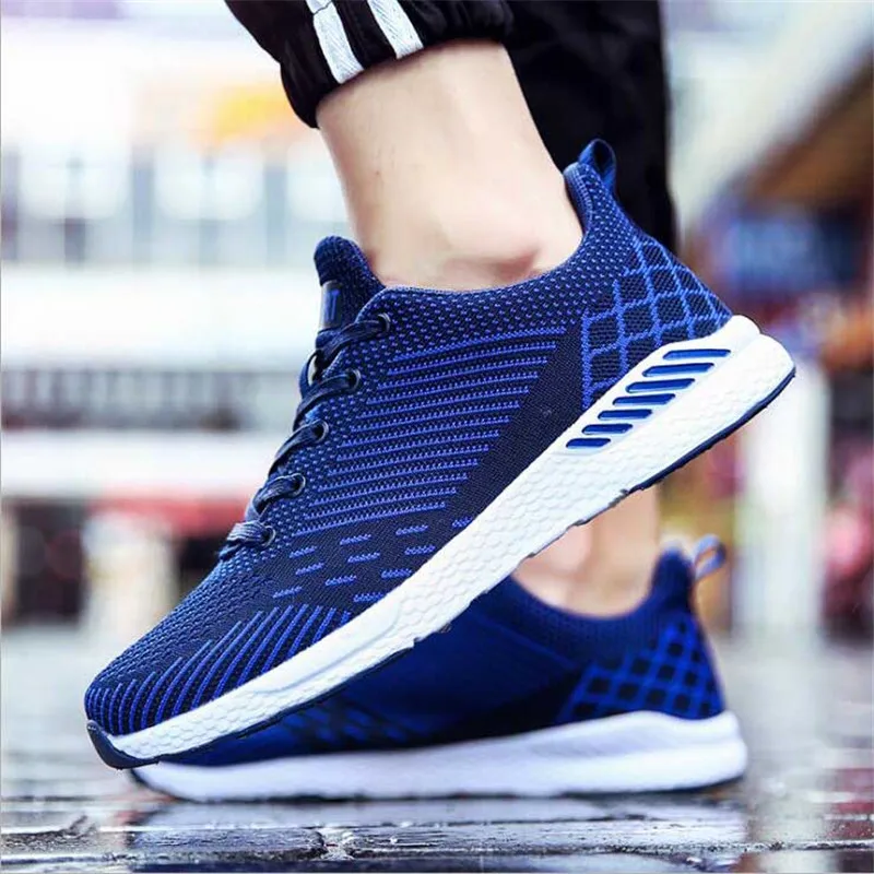 Sports season cross-country large size sports casual couple shoes men women running mesh breathable sneakers | Обувь