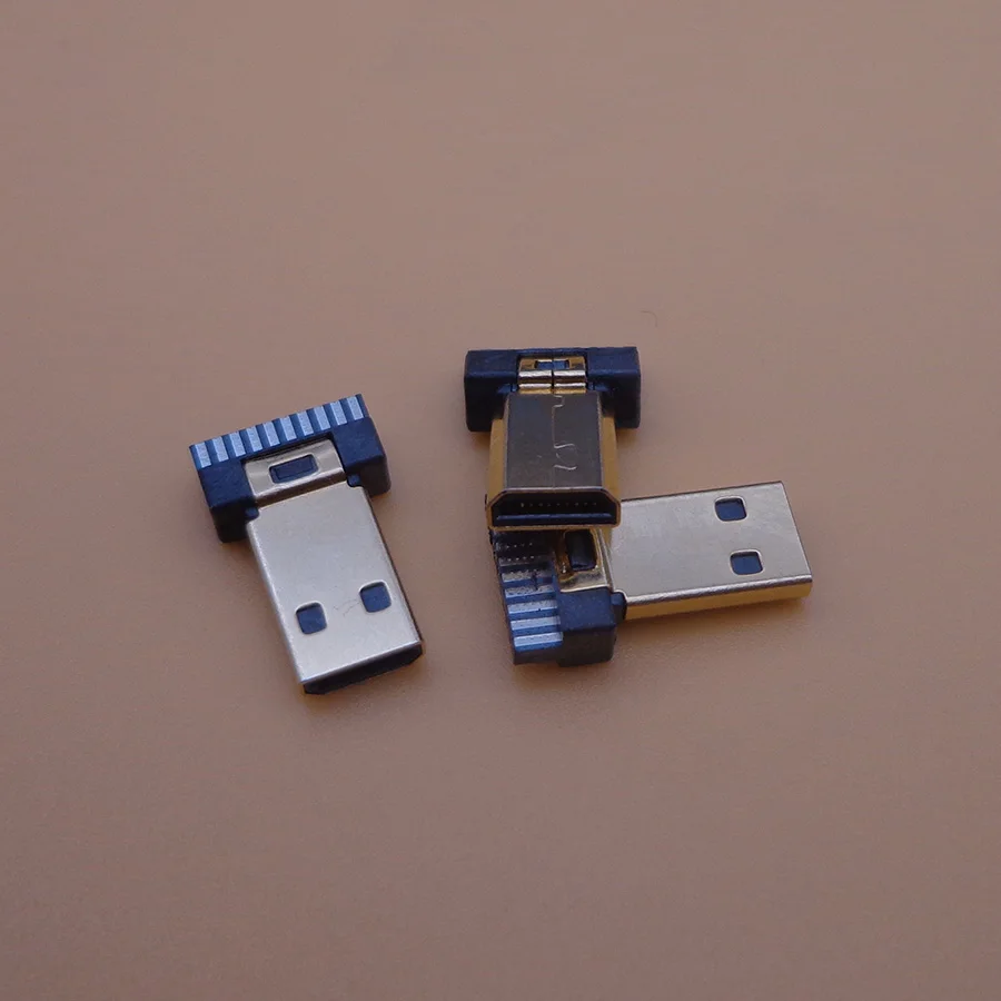 5 шт./лот Позолоченный Micro HDMI совместимый штекер разъем зарядный порт Замена док