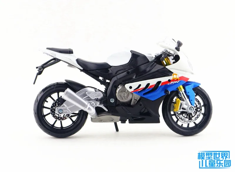 Maisto/масштаб 1:12/литая модель мотоцикла/модель S1000RR Super Racing/Изящный Подарок или