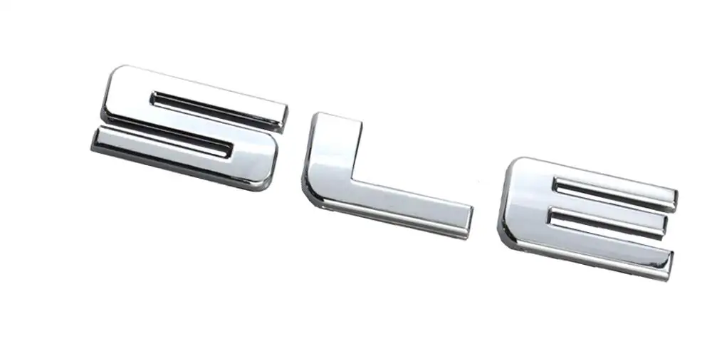 1X SLE буквы заводская табличка эмблема значки для Chevrolet Cruze Silverado Sierra