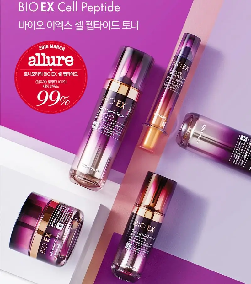 TONY MOLY BIO EX клеточная Пептидная эмульсия 130 мл Botulinum эмульсия для лица мощный анти уход за морщинистой кожей увлажняющая укрепляющая сыворотка