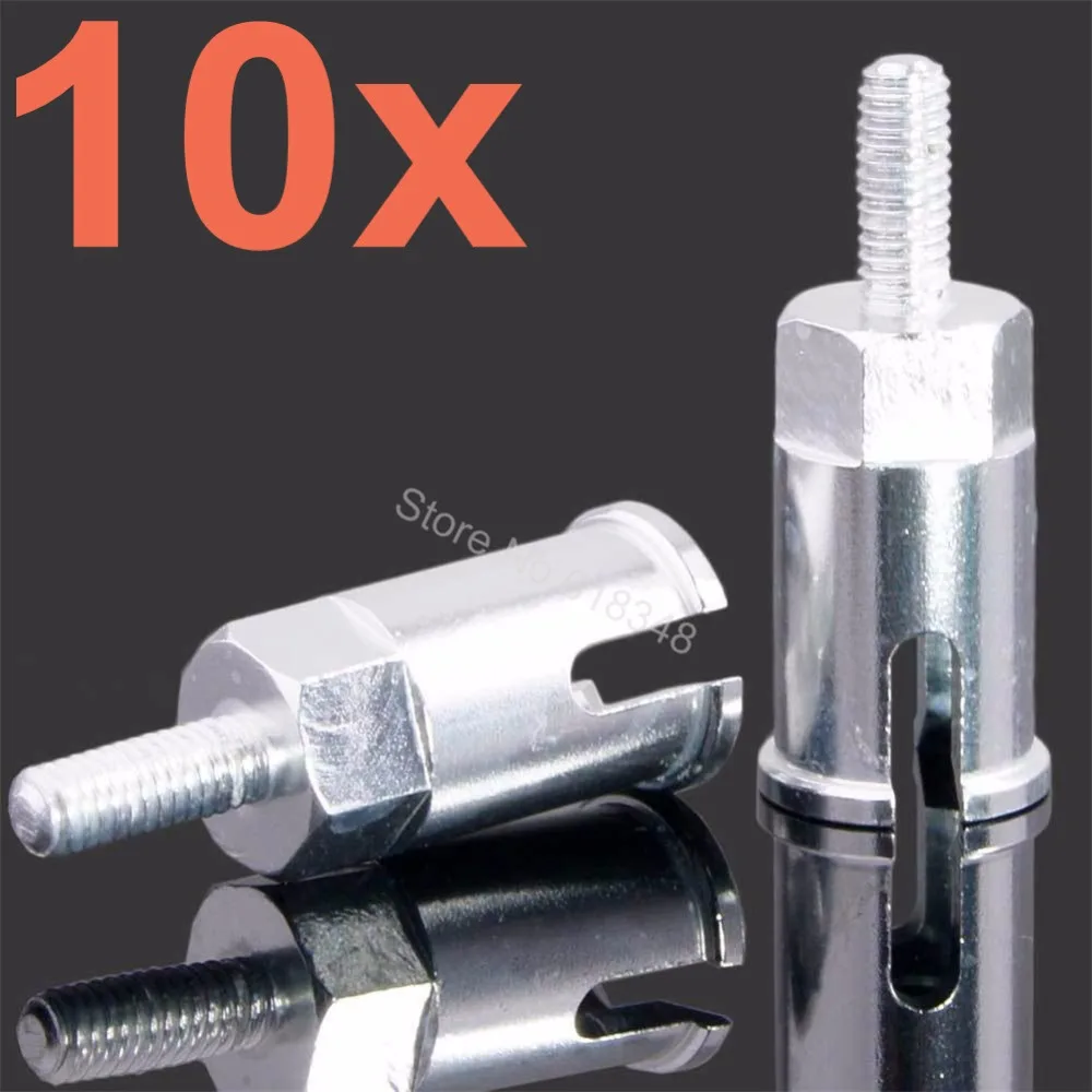 10 пар RC автомобиль металлический алюминиевый сплав ось колеса для 1/18 масштабных