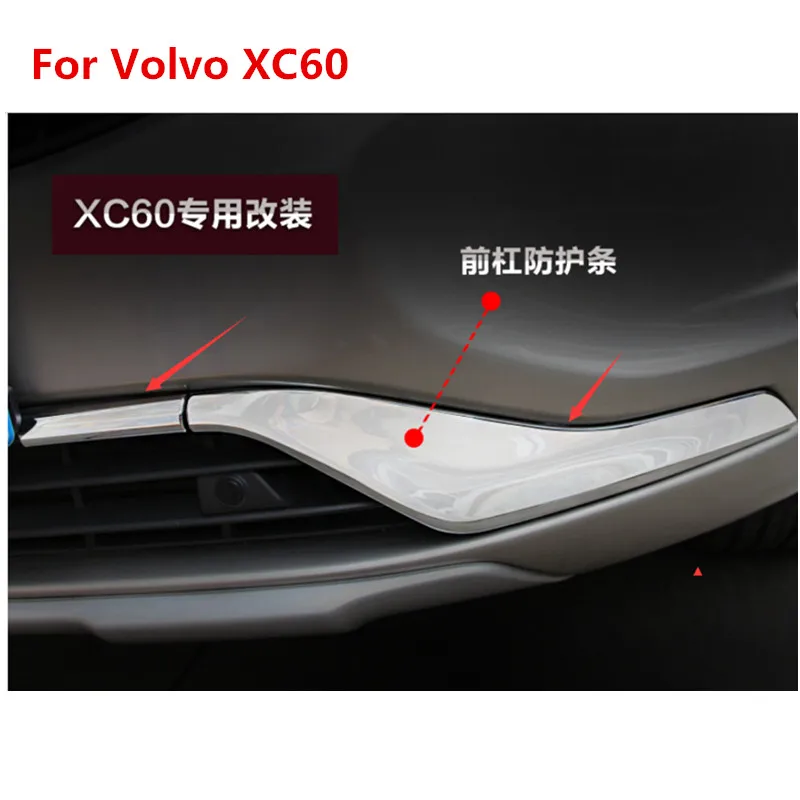 

ABS Chrome Front Grille Around Trim Racing Grills Trim For 2014-2016 Volvo XC60