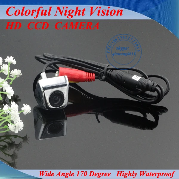 Бесплатная доставка CCD Универсальная автомобильная камера заднего вида HD