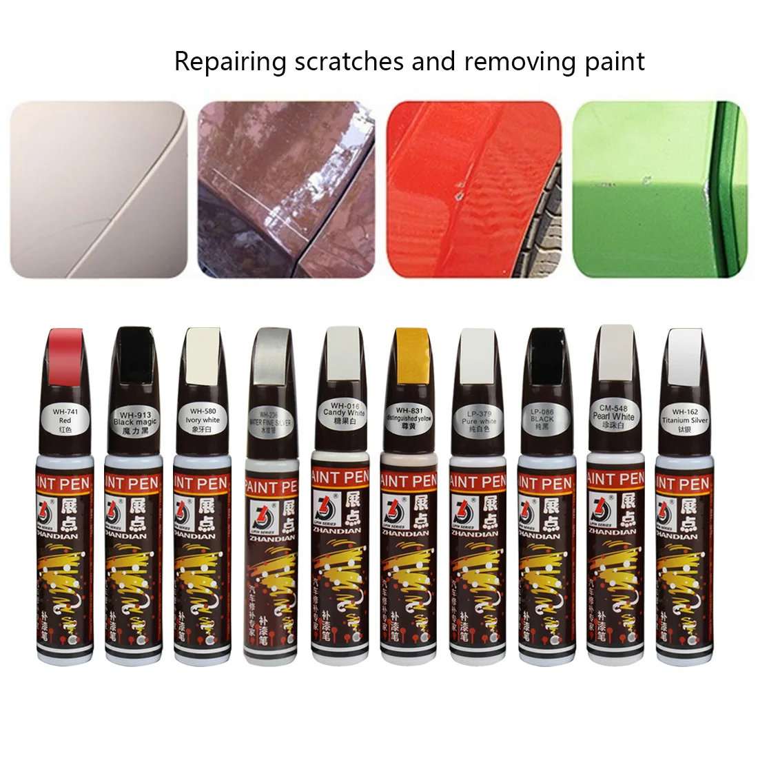 

new Hot Car touch up penDewtreetali waterproof remove applicator utility Professional car scratch clear repair coloring popular