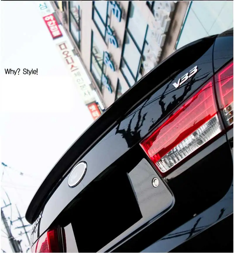 2005 2006 2007 2008 2009 2010 для hyundai sonata задний багажник на крыше крыло спойлер ABS материал высокого качества грунт или "сделай сам", чертежное