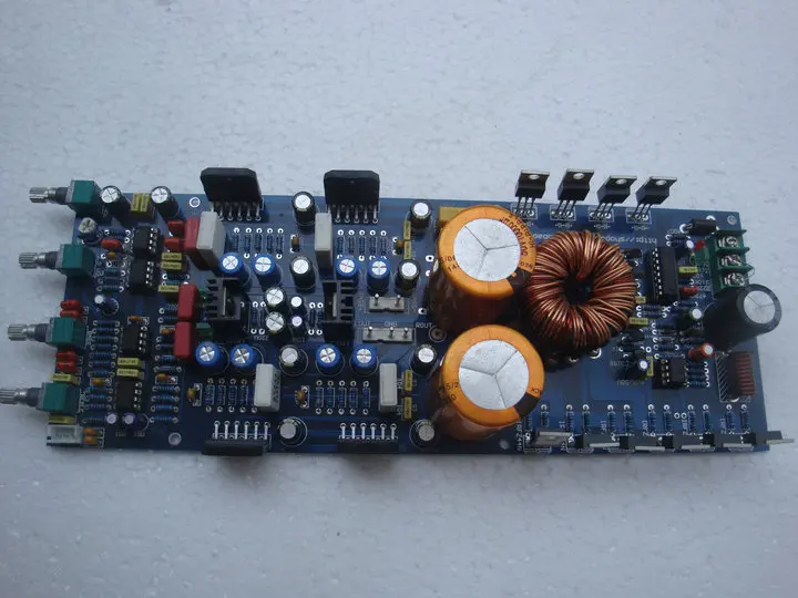 DC12V LM3886+ NE5532 2*70 Вт+ 140 Вт 2,1 каналов сабвуферный усилитель плата усилителя предступенчатая задняя общая интегрированная