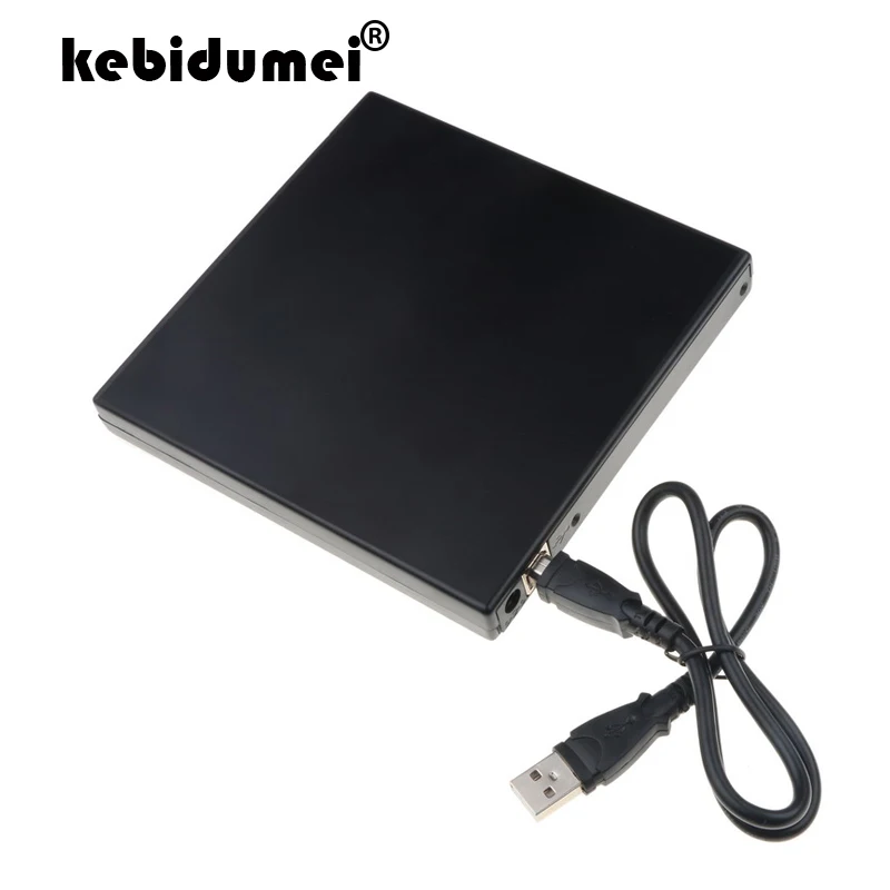 Kebidumei 12,7 мм SATA Внешний чехол USB 2,0 DVD CD DVD-Rom чехол для ноутбука CD/DVD Оптический привод портативный тонкий
