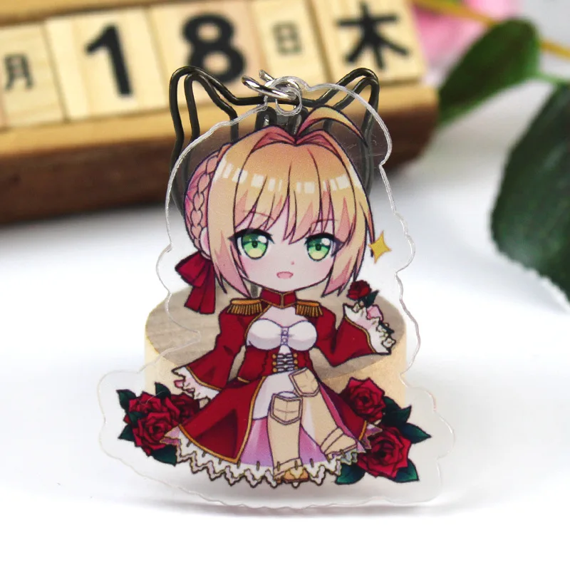 Аниме Fate Grand заказ брелок японский мультфильм Fgo Zero автомобильный Подвески