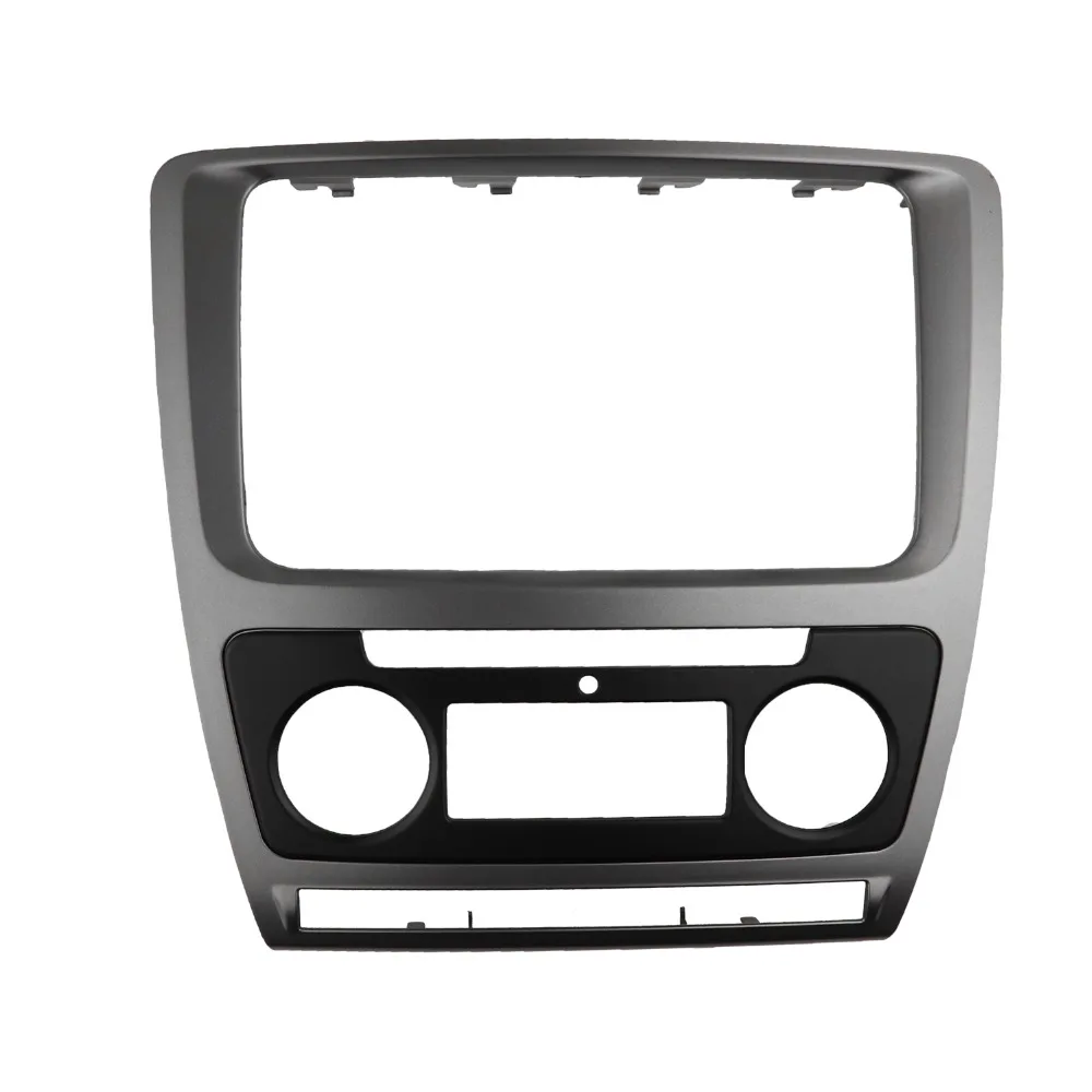 Двойной Din аудио фасции для Skoda Octavia 2013 стерео радио gps DVD стерео CD панель приборная панель Установка отделка комплект рамки