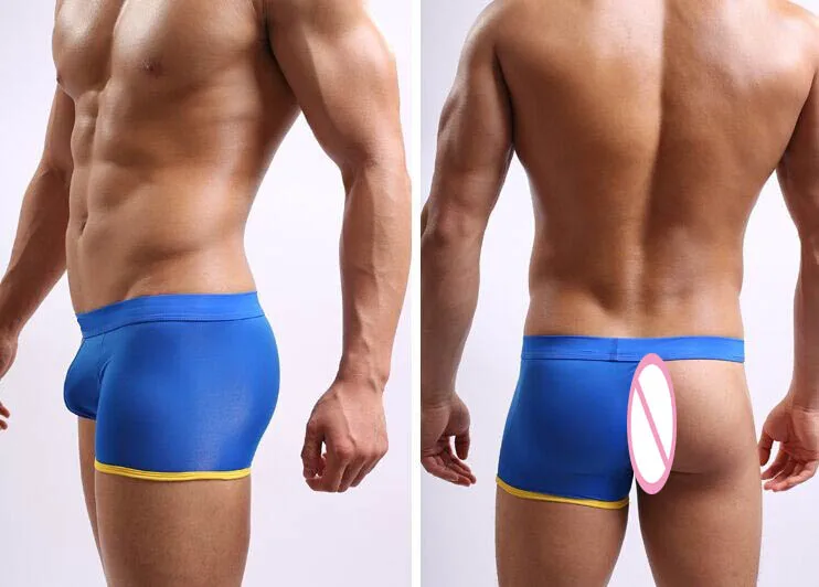 Мужские повседневные трусы тонкие шелковые бесшовные боксеры креативное нижнее белье|underwear storage|panties