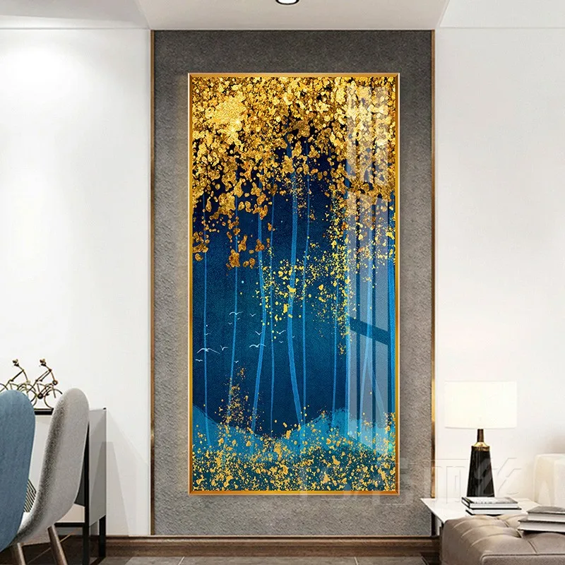 EECAMAIL Diamond Painting Porch Vertical Version Modern Simple Light Luxury Living Room Corridor Aisle Cross Stitch | Дом и сад