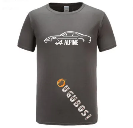 Модные летние Paried футболки с О-образным вырезом коротким Renault Alpine A110 вдохновил