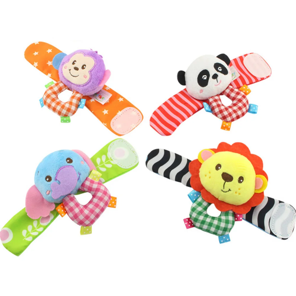 Leadingstar 2 шт. Симпатичные Fun для малышей писклявым плюшевый слон Обезьяна Животное